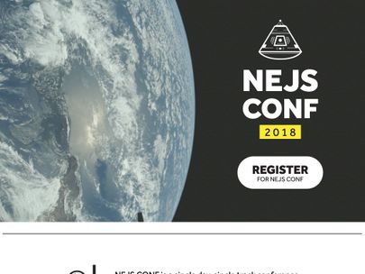 Screenshot of https://2018.nejsconf.com/