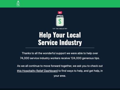 Screenshot of https://serviceindustry.tips/